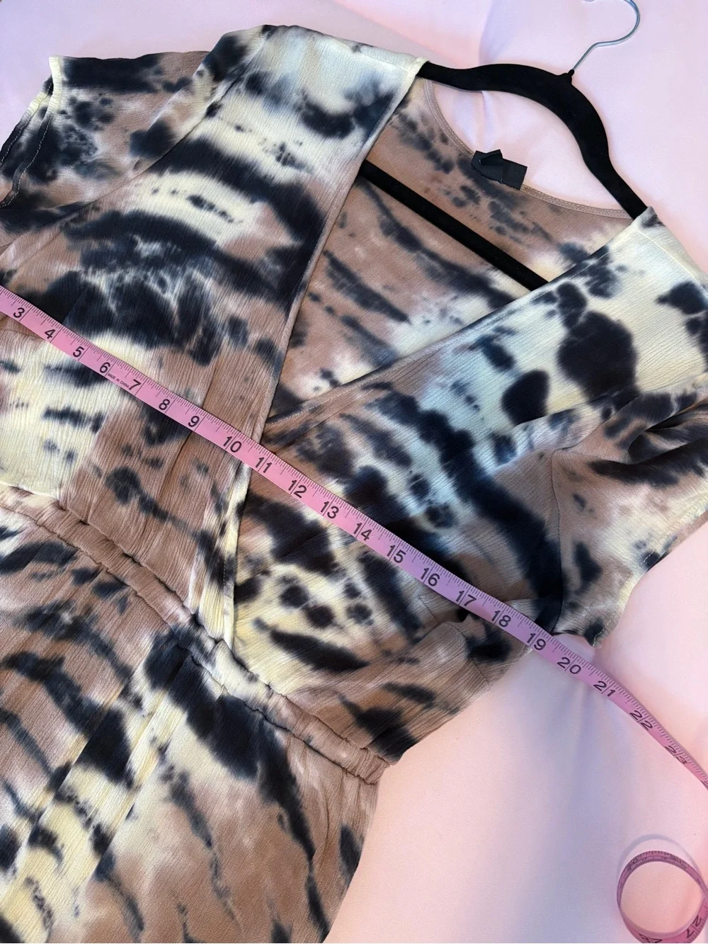 Torrid Tie Dye High Low Tunic Top - Picture 6 of 8